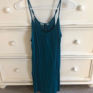 Teal Shift Dress